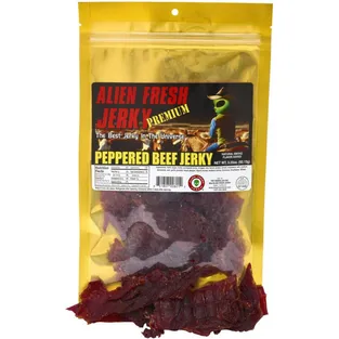 Alien Fresh Peppered Beef Jerky