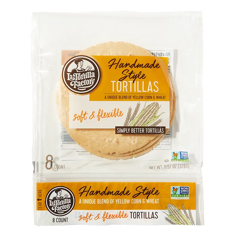 La Tortilla Factory Handmade Style Yellow Corn Tortillas view 1