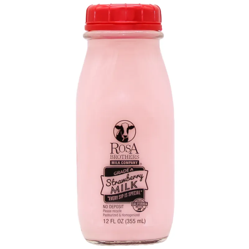 Rosa Brothers Strawberry Flavored Milk view 1