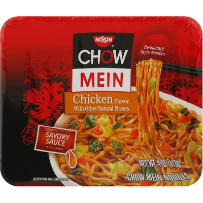 Chow Mein Premium Chicken Flavor Noodles