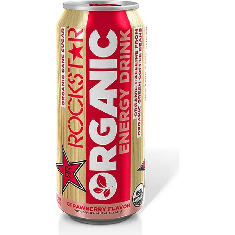 Rockstar Organic Strawberry view 1