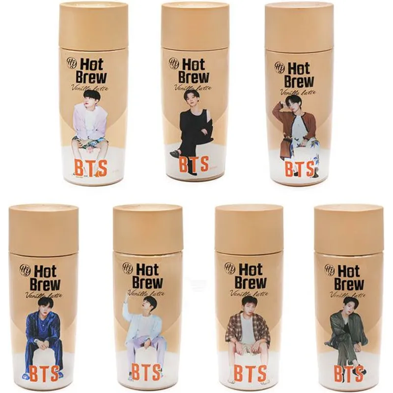 Paldo BTS Hot Brew Vanilla Latte view 1