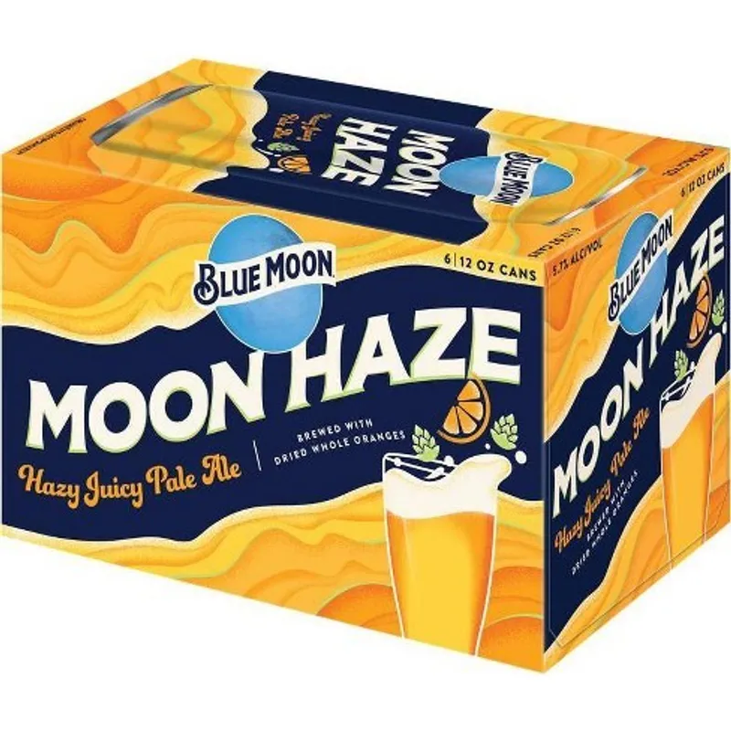 Blue Moon Moon Haze Hazy Pale Ale view 1