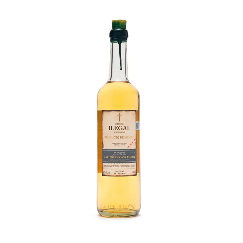 Ilegal Mezcal Reposado Caribbean Cask Finish view 1