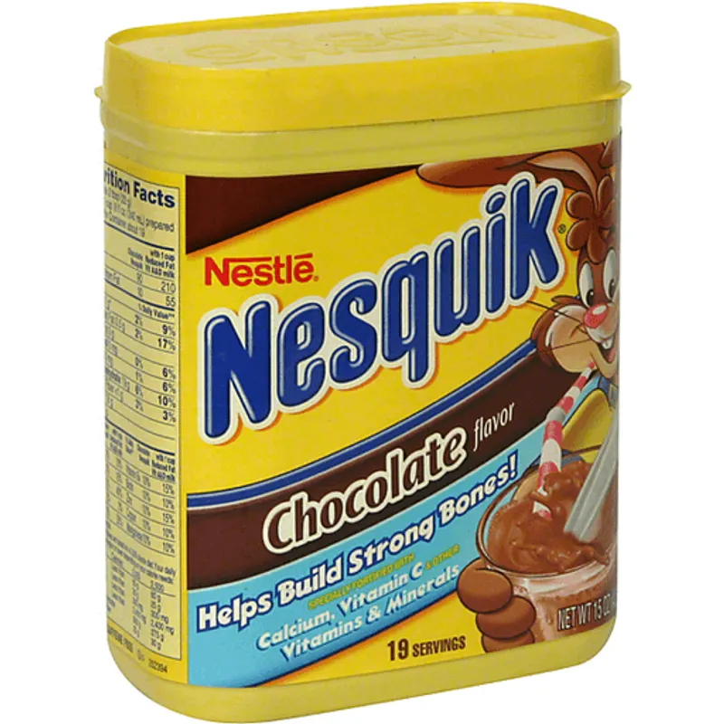 Nestlé NESQUIK Chocolate Flavored Milk Powder view 1
