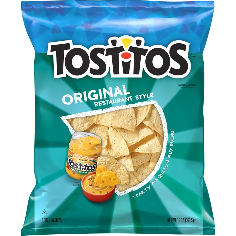 Tostitos Original Restaurant Style Tortilla Chips Bag view 1