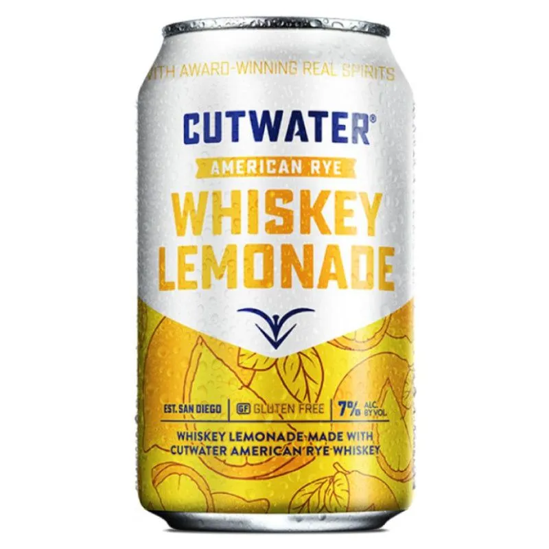 Cutwater Whiskey Lemonade view 1
