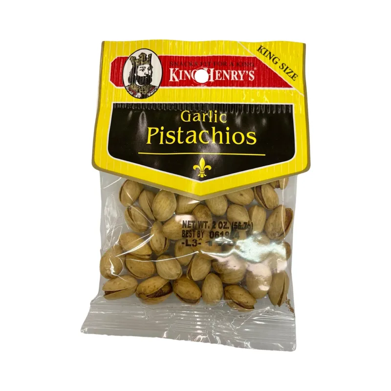 King Henry's Garlic Pistachios view 1