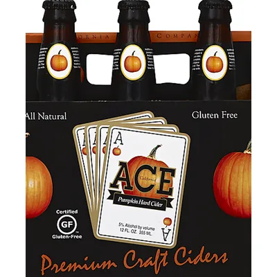 Ace Pumpkin Hard Cider 6-pack 72oz