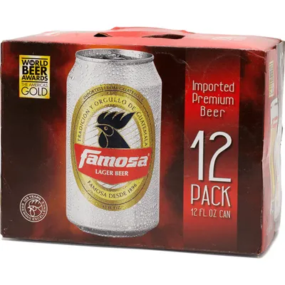 Famosa Lager 12pk 12oz Cans
