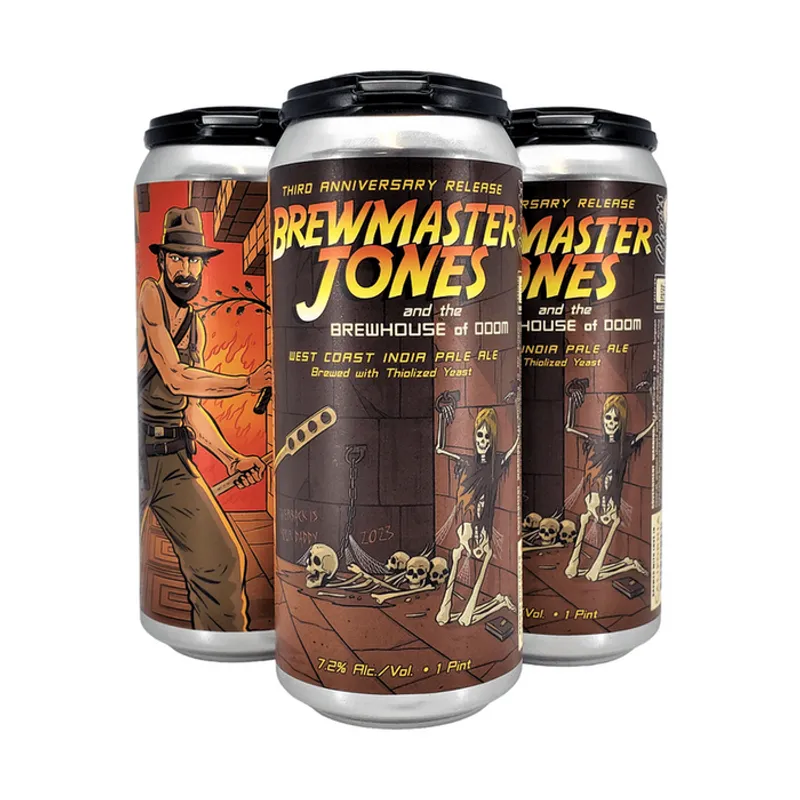 Paperback Brewing Co. Brewmaster Jones West Coast IPA view 1