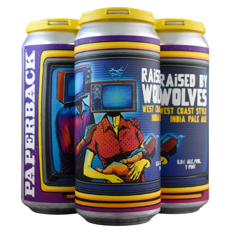Paperback Brewing Raised By Wolves West Coast IPA view 1