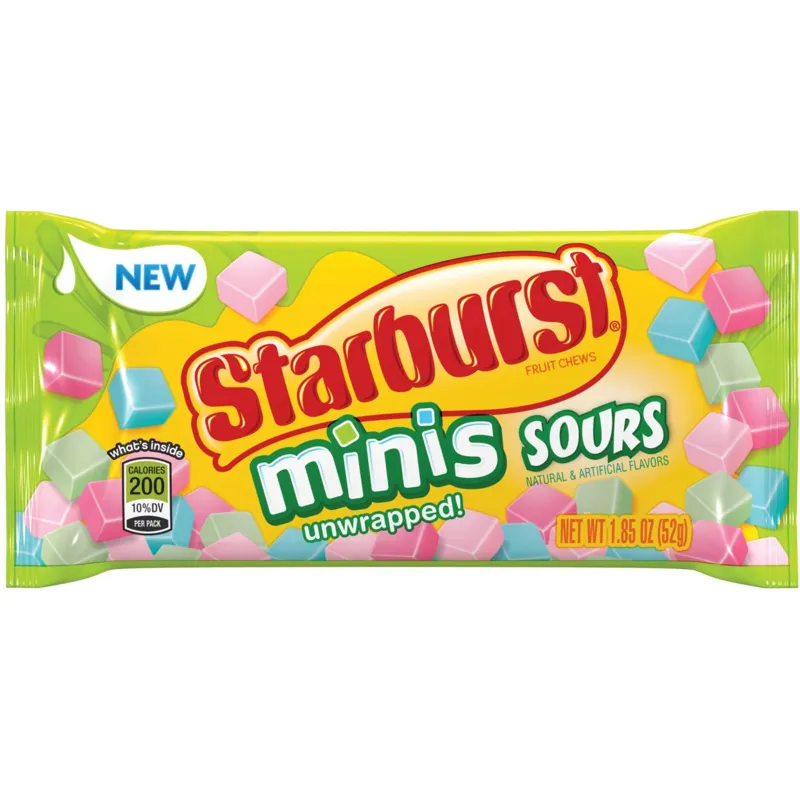 Starburst Minis Sours Fruit Chews view 1