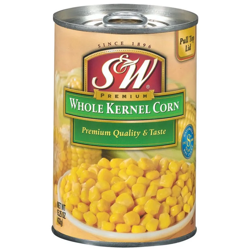 S&W Whole Kernel Corn view 1