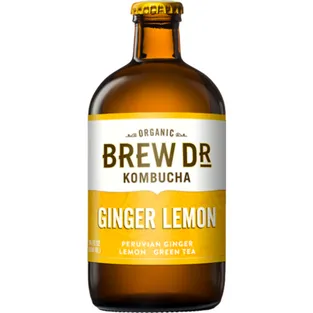 Brew Dr. Ginger Lemon Kombucha