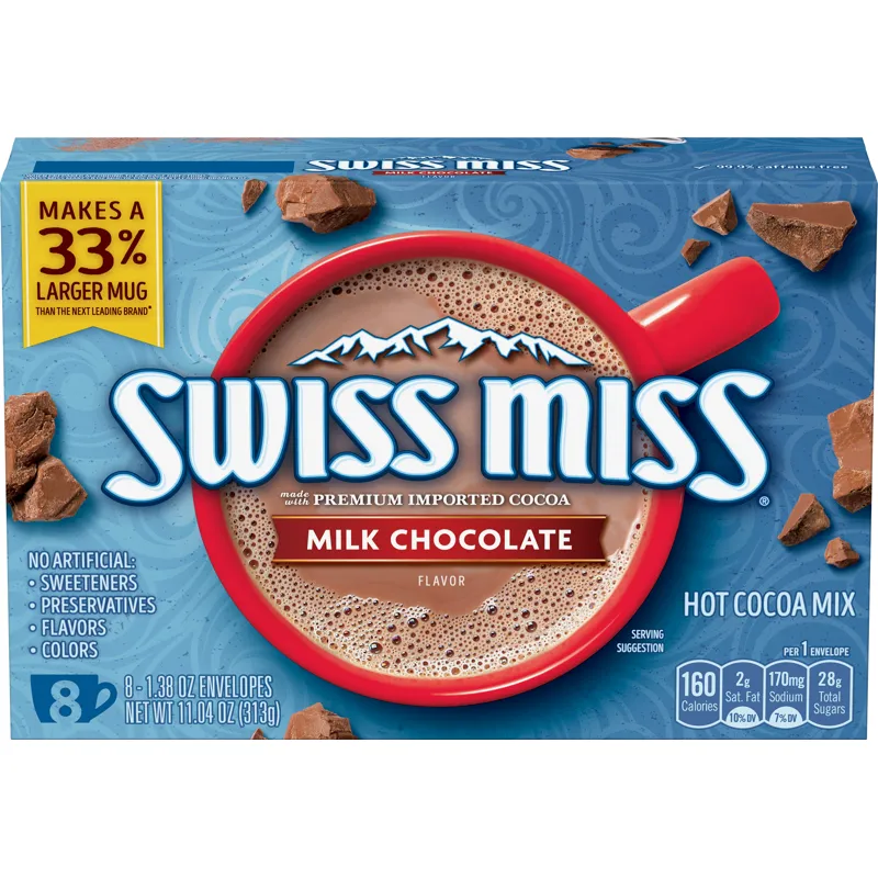 Swiss Miss Hot Cocoa Mix Milk Chocolate view 1