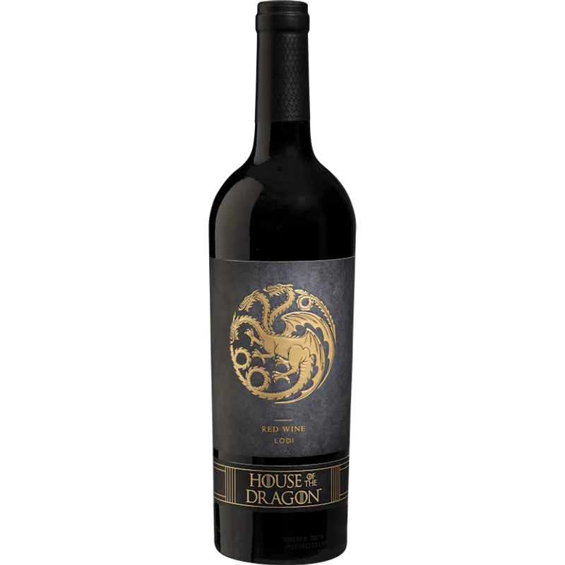 House of the Dragon Dragons Red Wine NV view 1