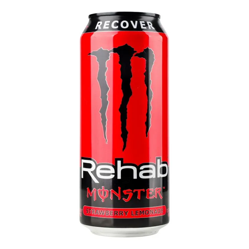 Monster Energy Rehab Strawberry Lemonade view 1