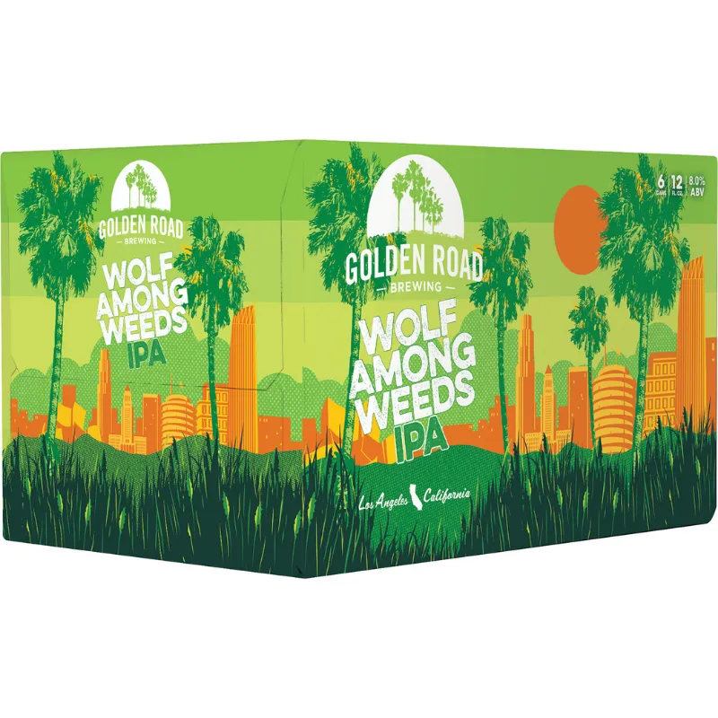Golden Road Wolf Among Weeds IPA view 1