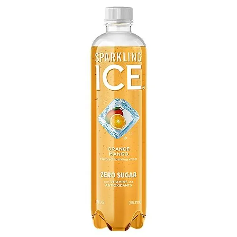 Kirkland Signature Sparkling Water Orange Mango view 1