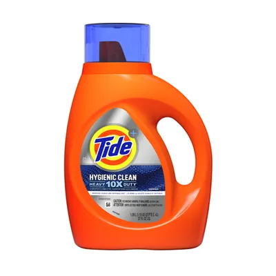 Tide Hygienic Clean Heavy Duty 10X Original Scent Liquid Laundry Detergent 37 oz Bottle