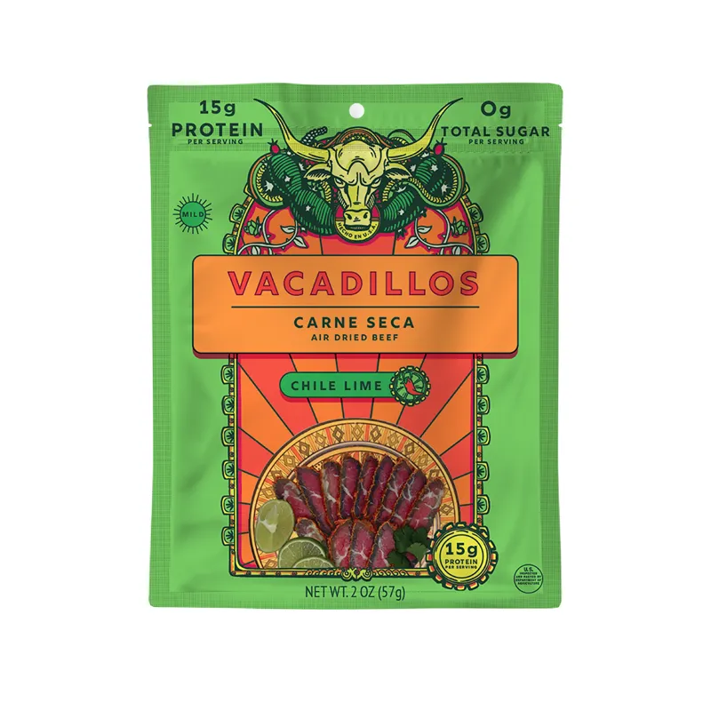 Vacadillos Chile Lime Carne Seca Bag view 1