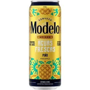 Modelo Spiked Aguas Frescas Pina Flavored Malt Beverage