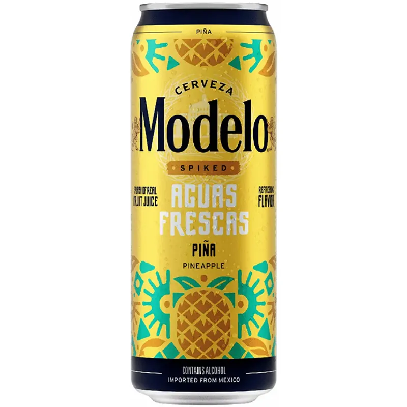 Modelo Spiked Aguas Frescas Pina Flavored Malt Beverage view 1