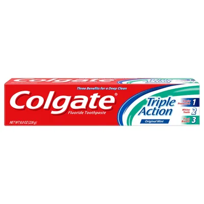 Colgate Triple Action Toothpaste 8 oz