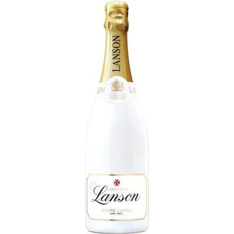 Lanson White Label Brut Dry Sec Champagne Blend Sparkling Wine view 1