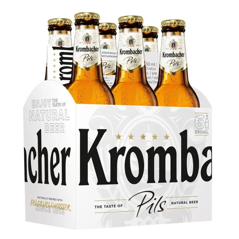Krombacher Pils view 1