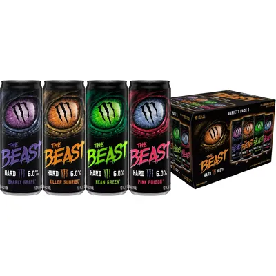 Monster Energy The Beast Unleashed Variety Pack #2 12-pack 12 oz cans