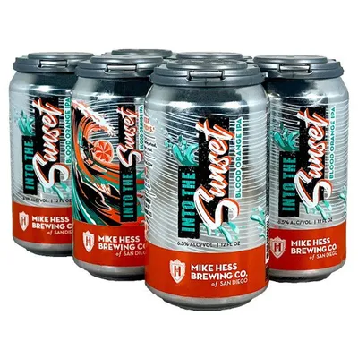 Mike Hess Brewing Into the Sunset Blood Orange IPA 6-pack 72oz cans