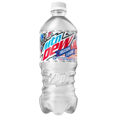 Mountain Dew Freedom Fusion 20 oz Bottle