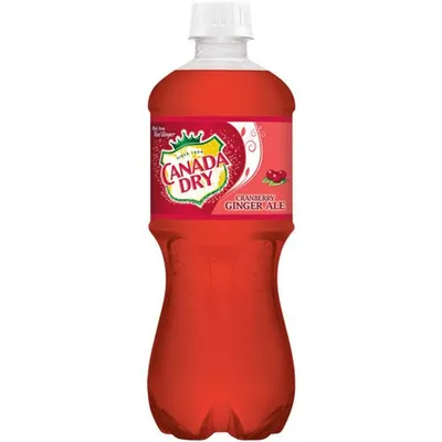 Canada Dry Cranberry Ginger Ale 20 oz