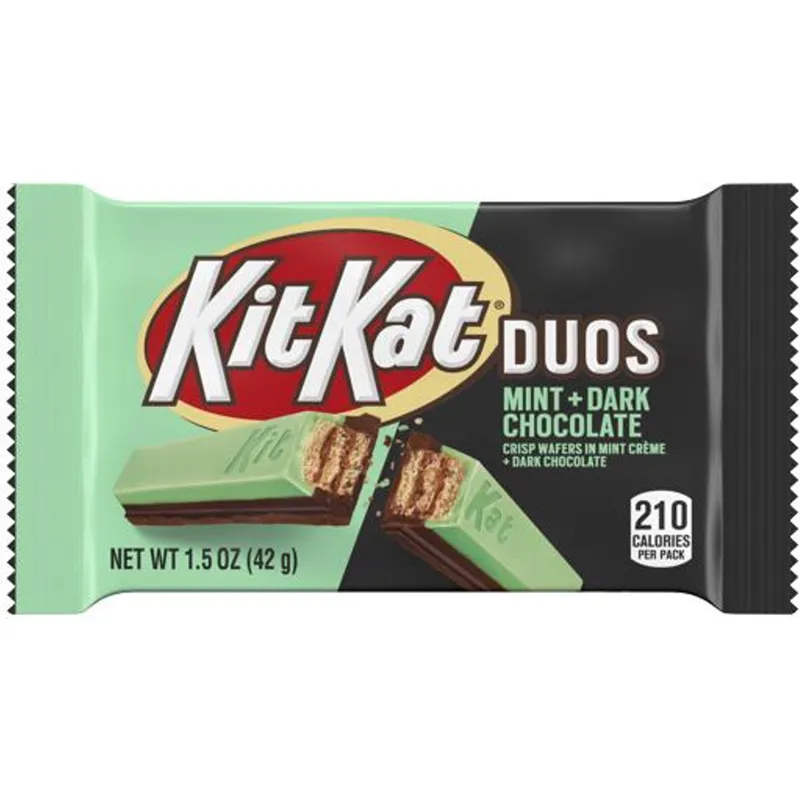 Kit Kat Duos Mint & Dark Chocolate Pack view 1