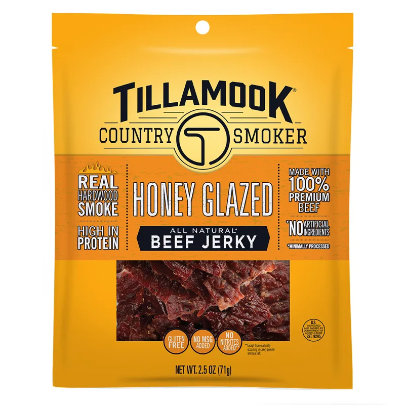 Tillamook Honey Glazed Beef Jerky view 1
