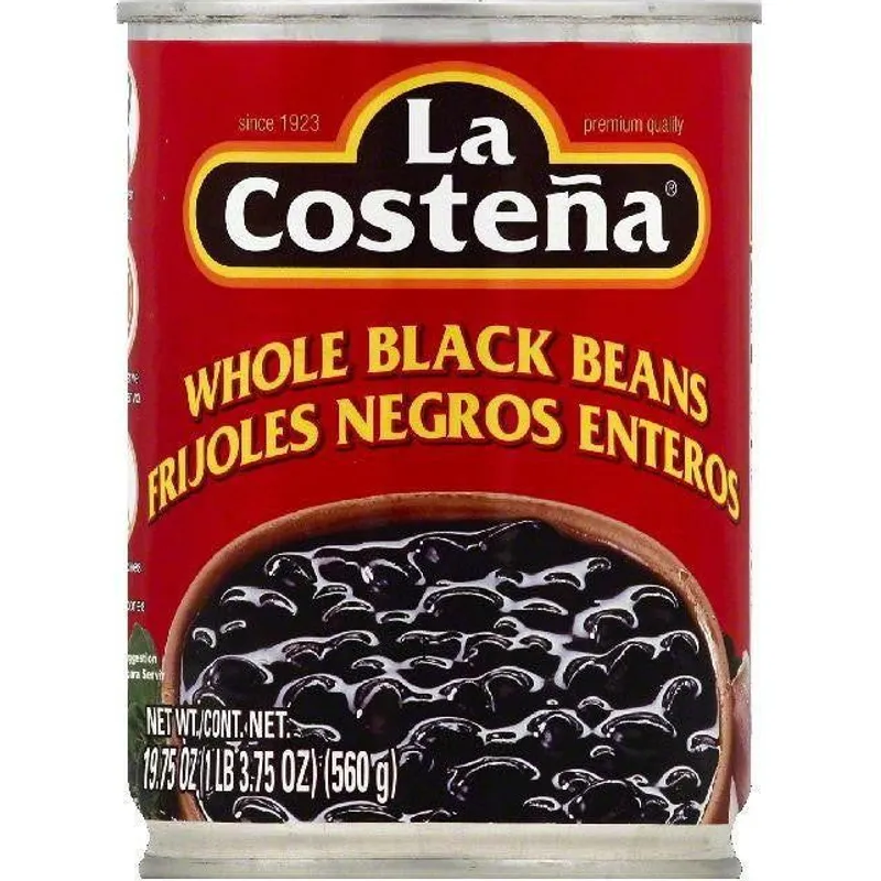 La Costena Whole Black Beans view 1