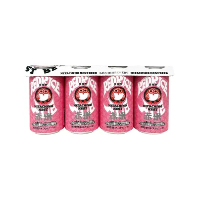 Hitachino Nest Red Rice Ale 4 Pack 350mL cans