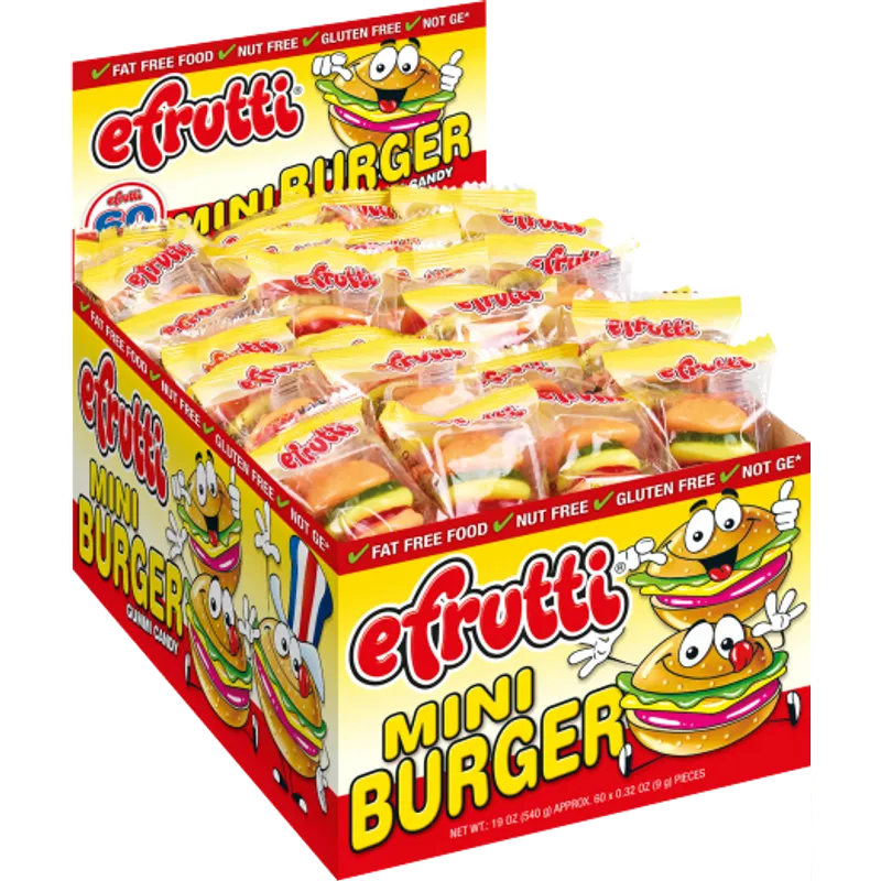 Gummi Mini Burgers Candy view 1