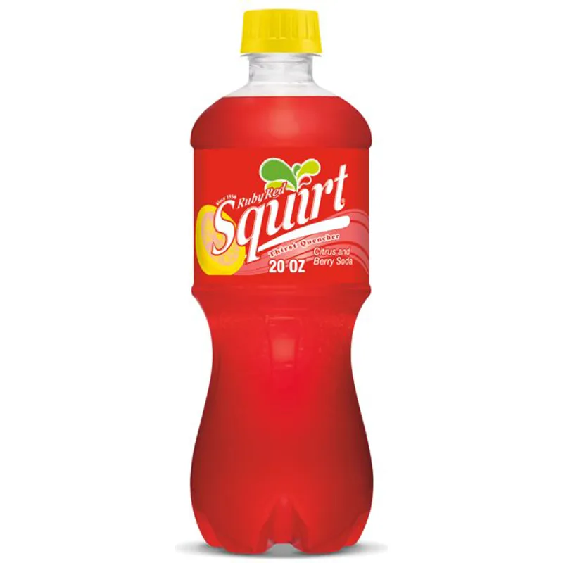 Squirt Ruby Red Soda view 1