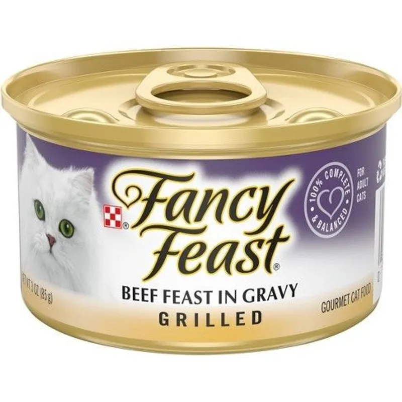 Fancy Feast Classic Pate Tender Beef & Chicken Feast Cat Food view 1