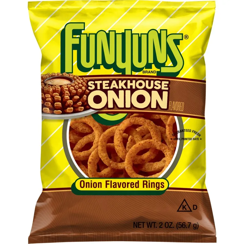 Funyuns Steakhouse Onion Flavored Rings view 1