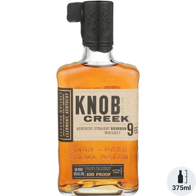 Knob Creek 100 Proof Kentucky Straight Bourbon Whiskey 375ml Bottle