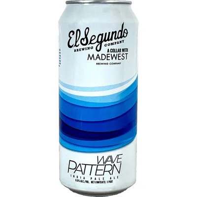 El Segundo Brewing Company Wave Pattern 16oz