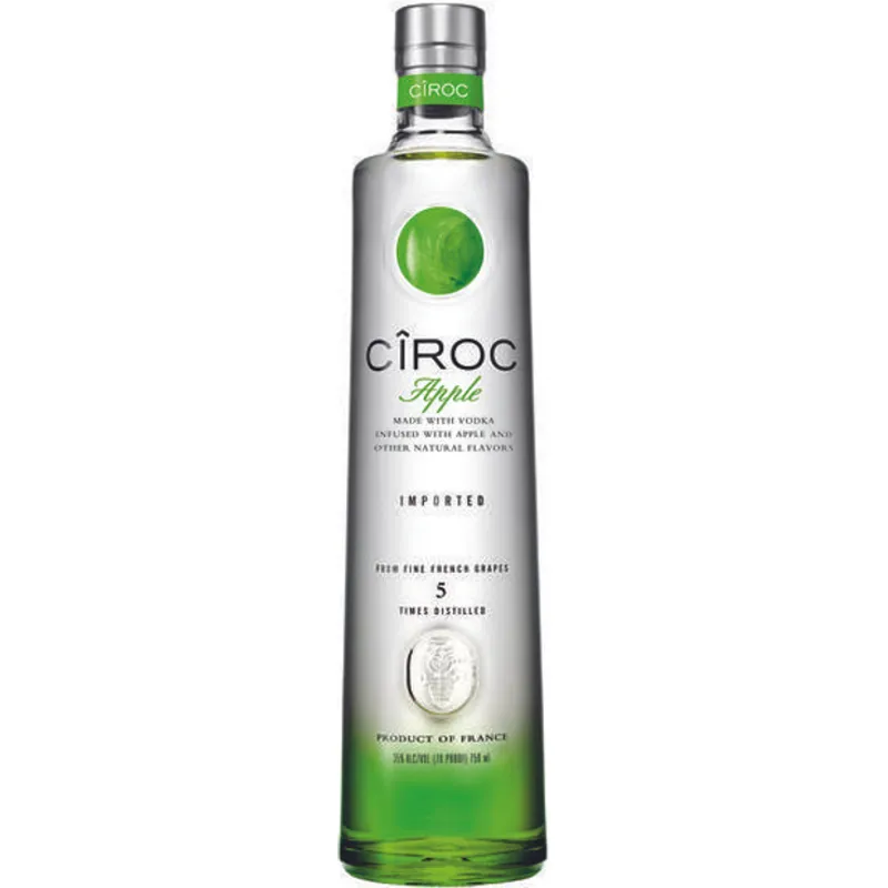 Ciroc Apple Vodka view 1