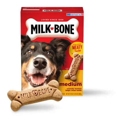 Milk-Bone Original Biscuits Medium Dog Treats 24 oz Box