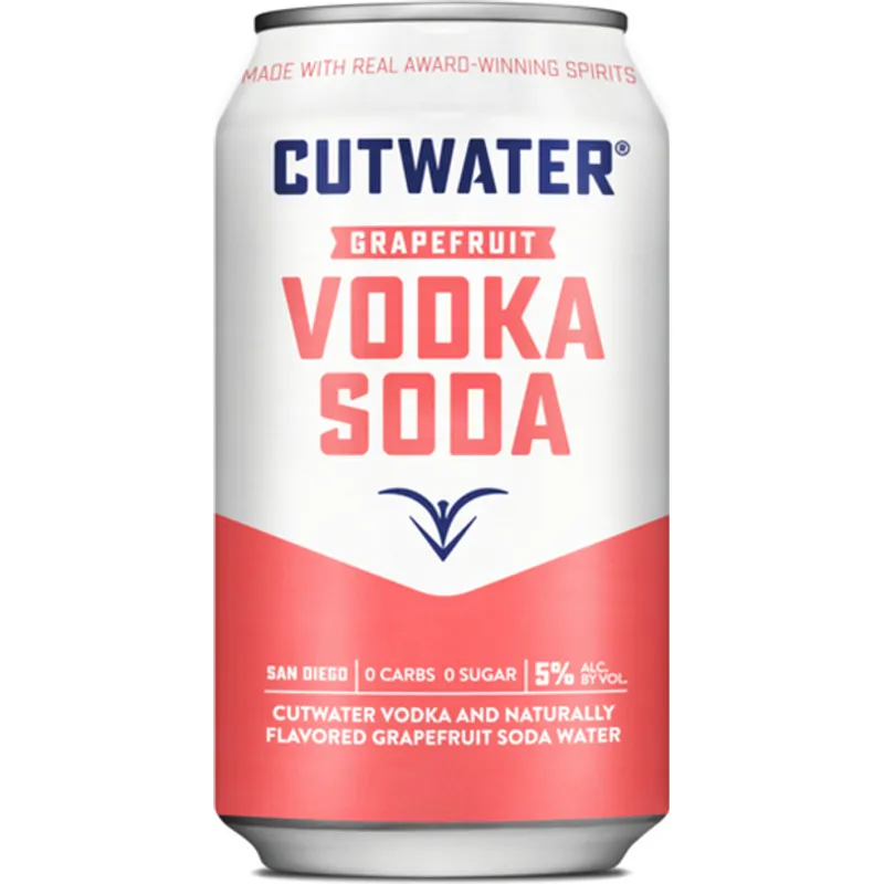 Cutwater Grapefruit Vodka Soda view 1