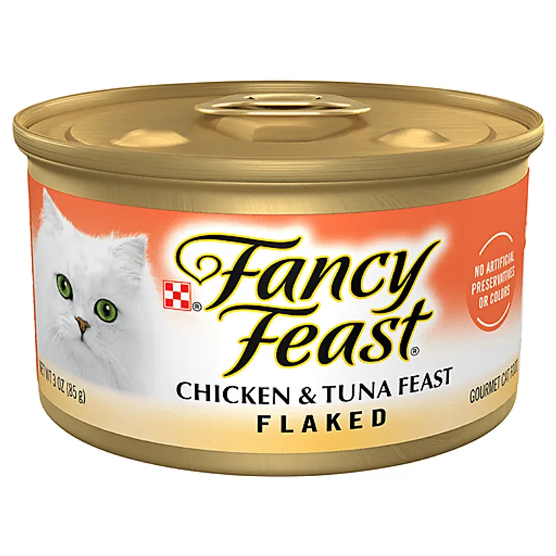 Fancy Feast Flaked Chicken & Tuna Feast view 1