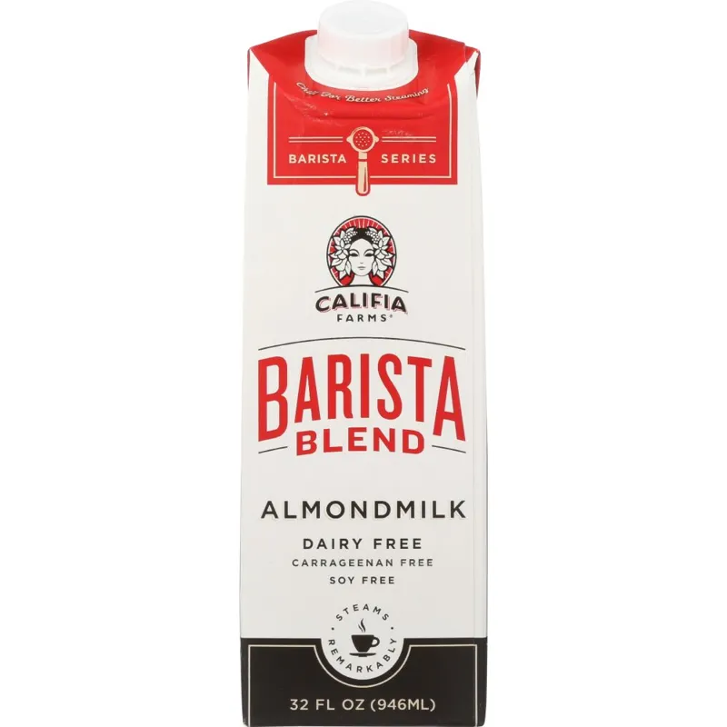 Califia Farms Barista Blend Almondmilk Carton view 1